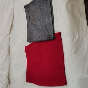 Bundle! EUC Express bodycon skirts Size 8